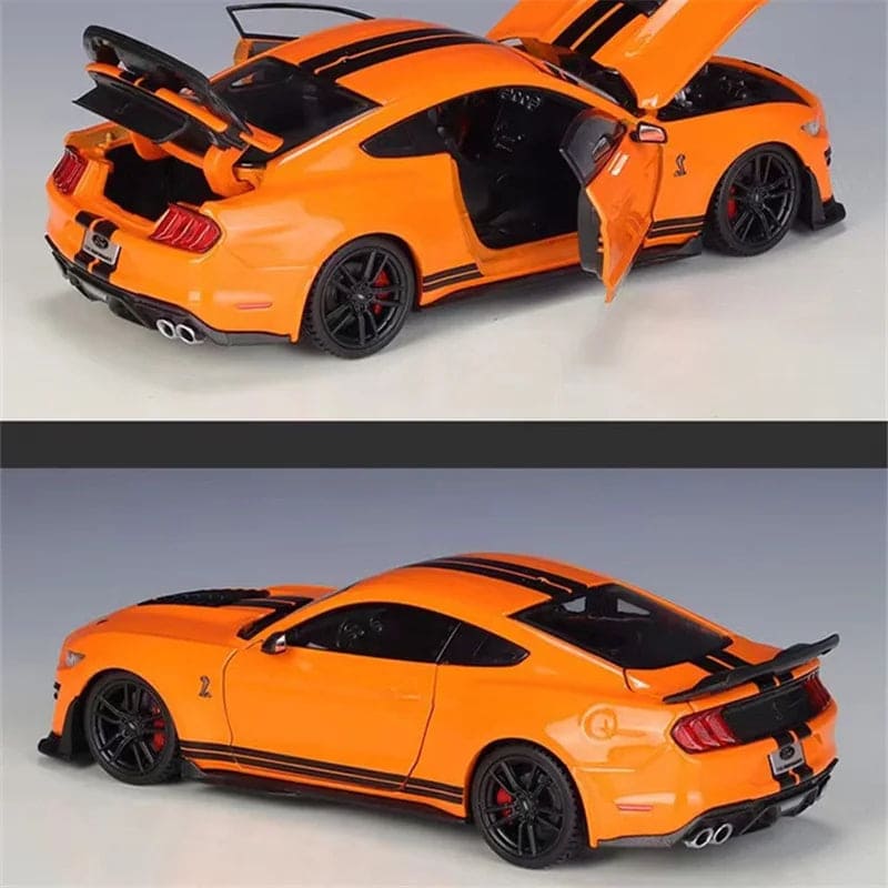 Miniatura Ford Mustang Shelby GT500 1/24 Metal Bis Ofertas ®