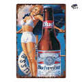 Placa de Metal Vintage Beers 30x40cm Bis Ofertas ®