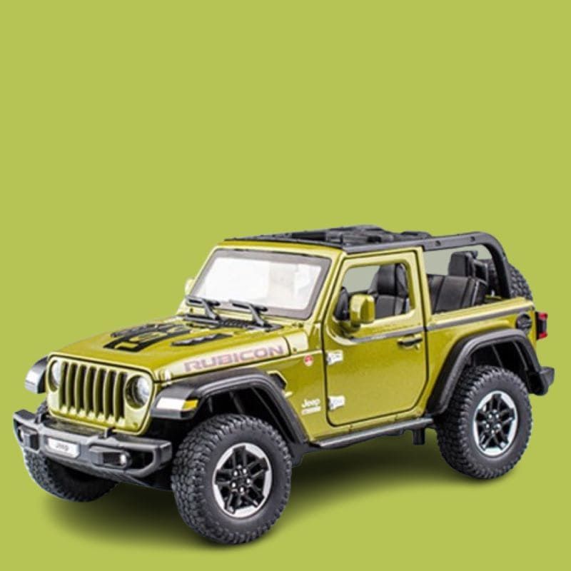 Miniatura Jeep Wrangler Rubicon Refit 1/20 Metal Bis Ofertas ®