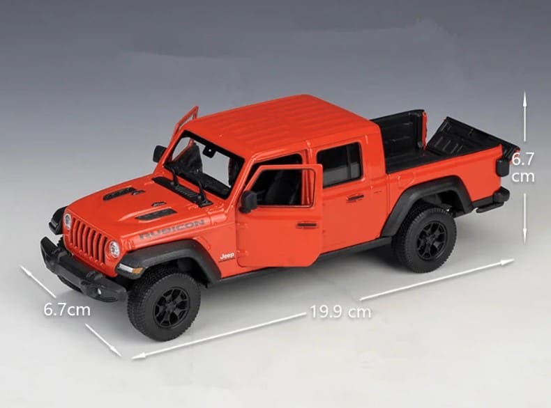 Miniatura Jeep Wrangler Rubicon Gladiator Metal 1/27 Bis Ofertas ®