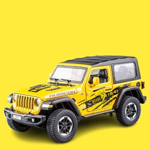 Miniatura Jeep Wrangler Rubicon Refit 1/20 Metal Bis Ofertas ®