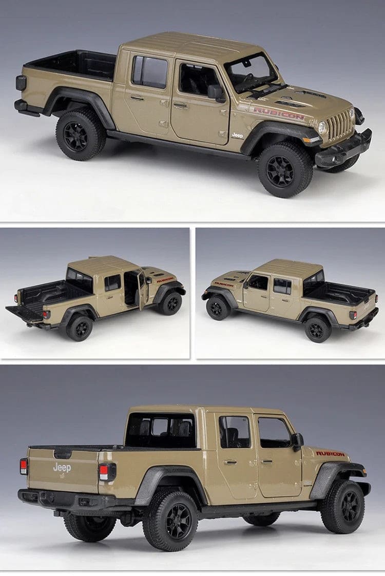 Miniatura Jeep Wrangler Rubicon Gladiator Metal 1/27 Bis Ofertas ®