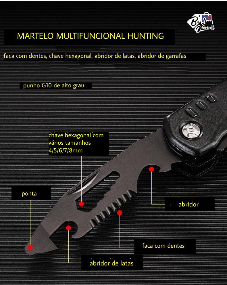 Martelo Multifuncional de Aço Inoxidável Bis Ofertas ®