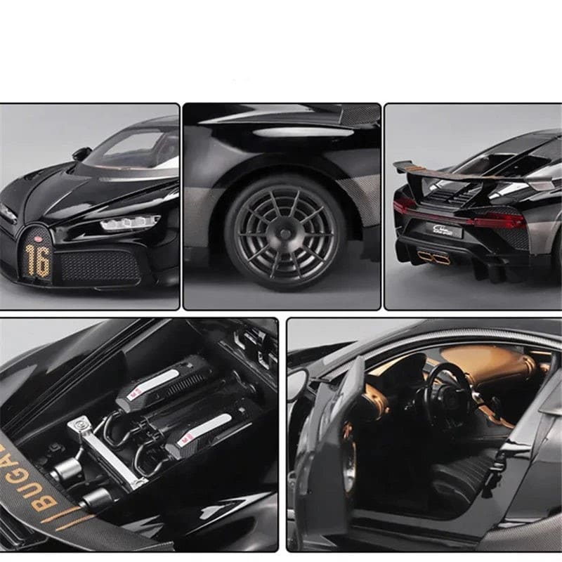 Miniatura Bugatti Chiron 1/18 Metal Bis Ofertas ®