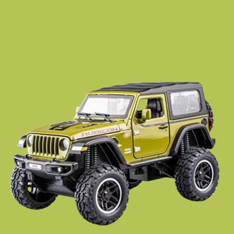 Miniatura Jeep Wrangler Rubicon Refit 1/20 Metal Bis Ofertas ®