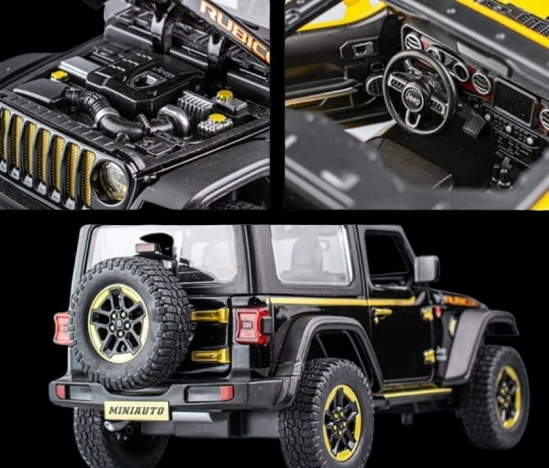 Miniatura Jeep Wrangler Rubicon Refit 1/20 Metal Bis Ofertas ®