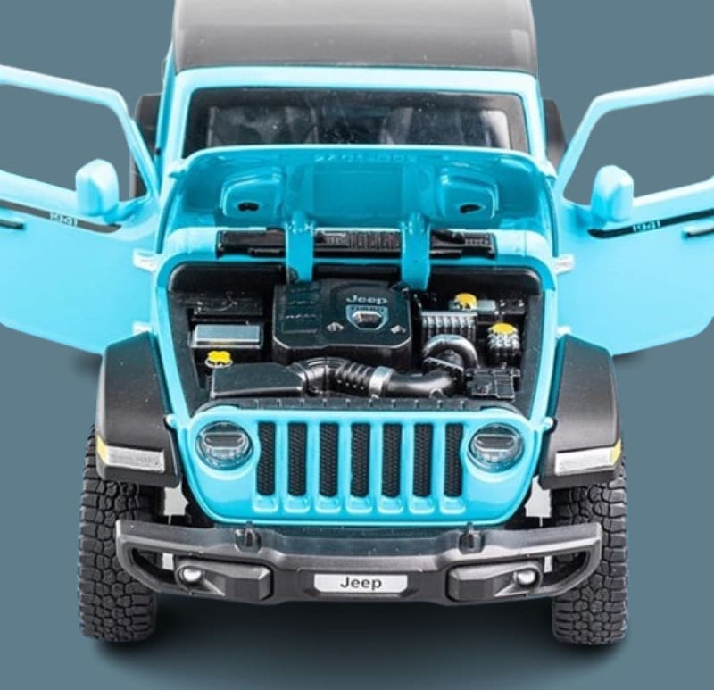 Miniatura Jeep Wrangler Rubicon Refit 1/20 Metal Bis Ofertas ®