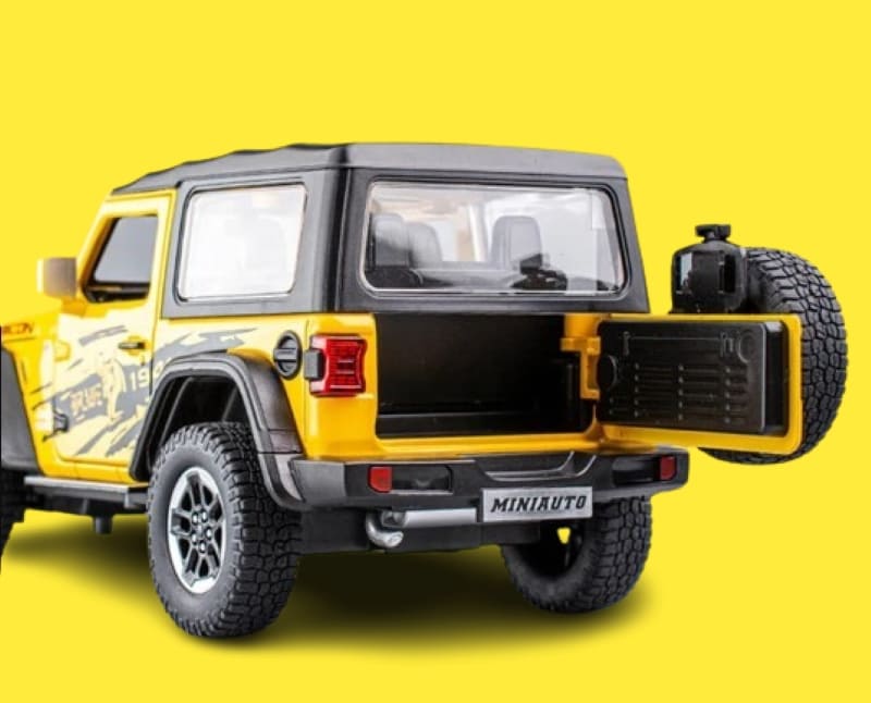 Miniatura Jeep Wrangler Rubicon Refit 1/20 Metal Bis Ofertas ®