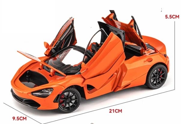 Miniatura McLaren 720S 1/24 Metal Bis Ofertas ®