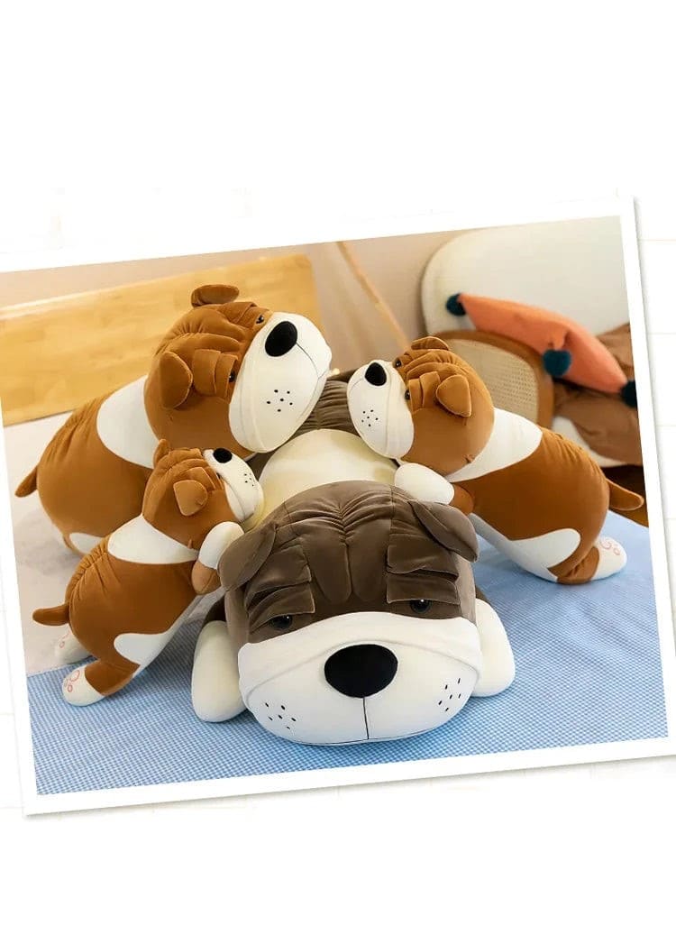 Cachorro de Pelúcia Shar Pei 45/60/80cm Bis Ofertas ®