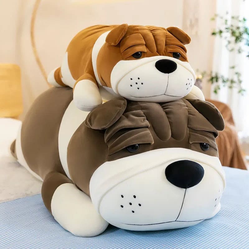 Cachorro de Pelúcia Shar Pei 45/60/80cm Bis Ofertas ®