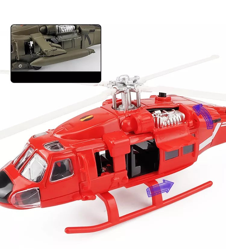 Miniatura Helicóptero UH-60 Black Hawk Metal Bis Ofertas ®