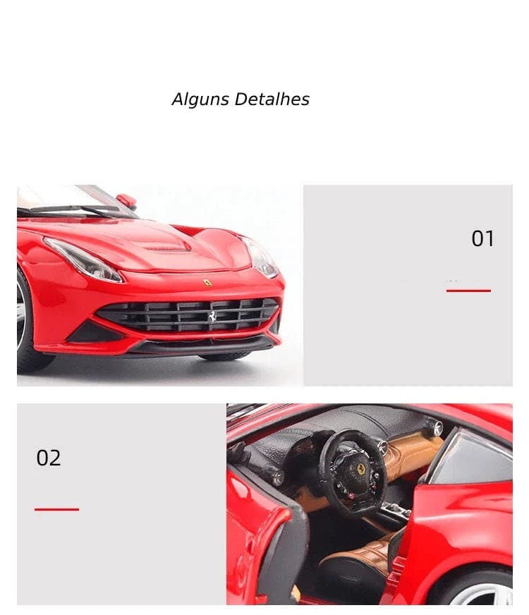 Miniatura Ferrari F12 Berlinetta 1:24 Metal Bis Ofertas ®