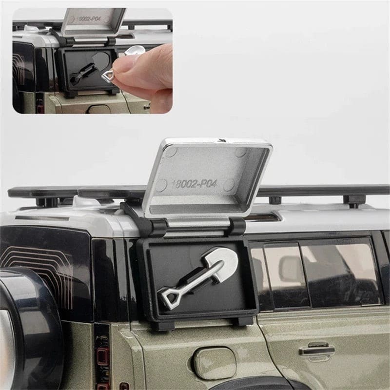 Miniatura Range Rover Defender SUV 1:18 Metal Bis Ofertas ®