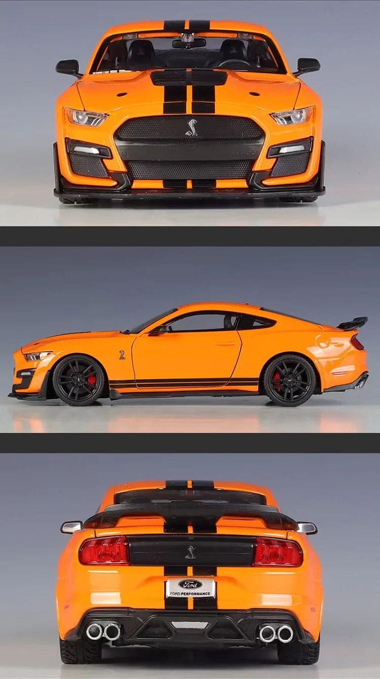 Miniatura Ford Mustang Shelby GT500 1/24 Metal Bis Ofertas ®