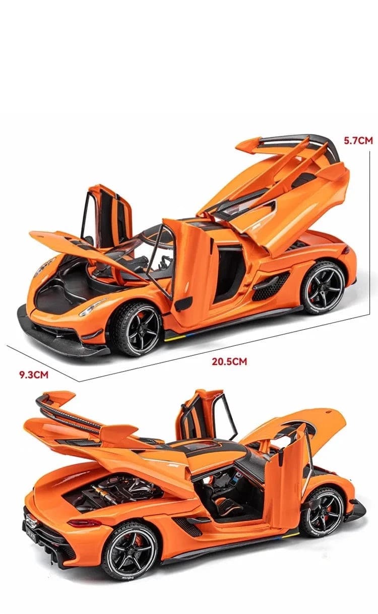 Miniatura Koenigsegg Jesko Metal 1/24 Bis Ofertas ®