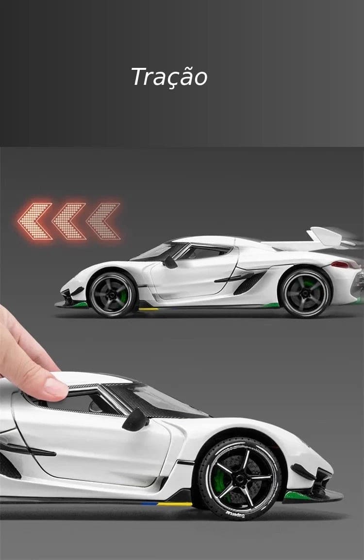 Miniatura Koenigsegg Jesko Metal 1/24 Bis Ofertas ®