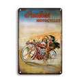 Placa de Metal Vintage Oil 20x30cm Bis Ofertas ®