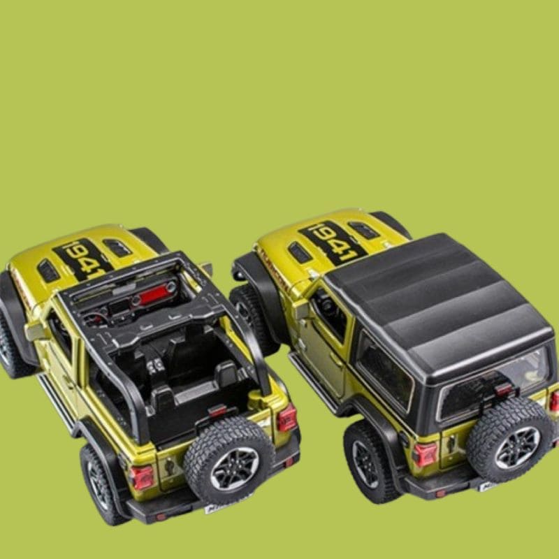 Miniatura Jeep Wrangler Rubicon Refit 1/20 Metal Bis Ofertas ®