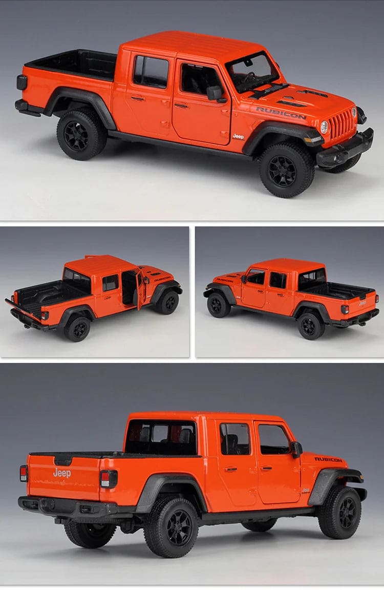 Miniatura Jeep Wrangler Rubicon Gladiator Metal 1/27 Bis Ofertas ®