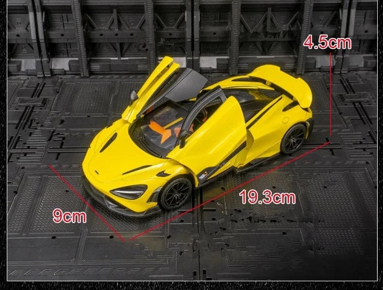 Miniatura McLaren 765LT 1/24 Metal Bis Ofertas ®