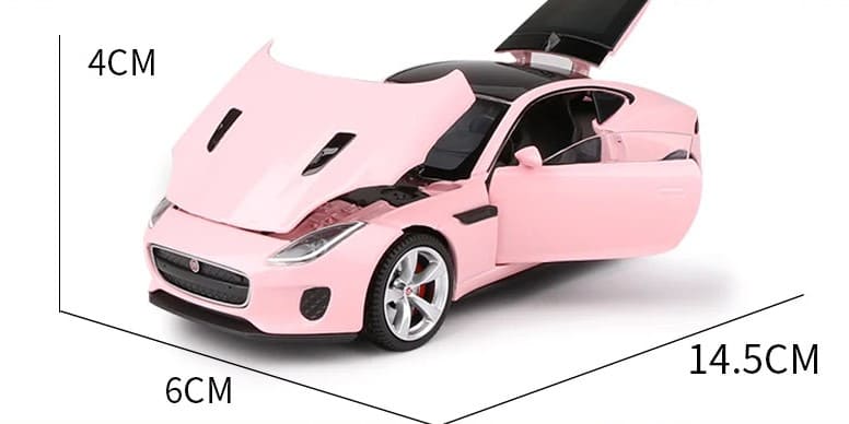 Miniatura Jaguar F-TYPE 1/32 Metal Bis Ofertas ®