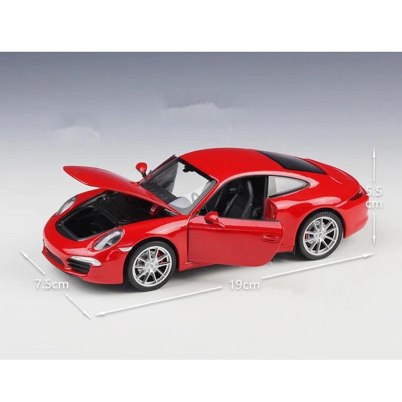 Miniatura Porsche 911 Carrera S 991 1:24 Metal Bis Ofertas ®