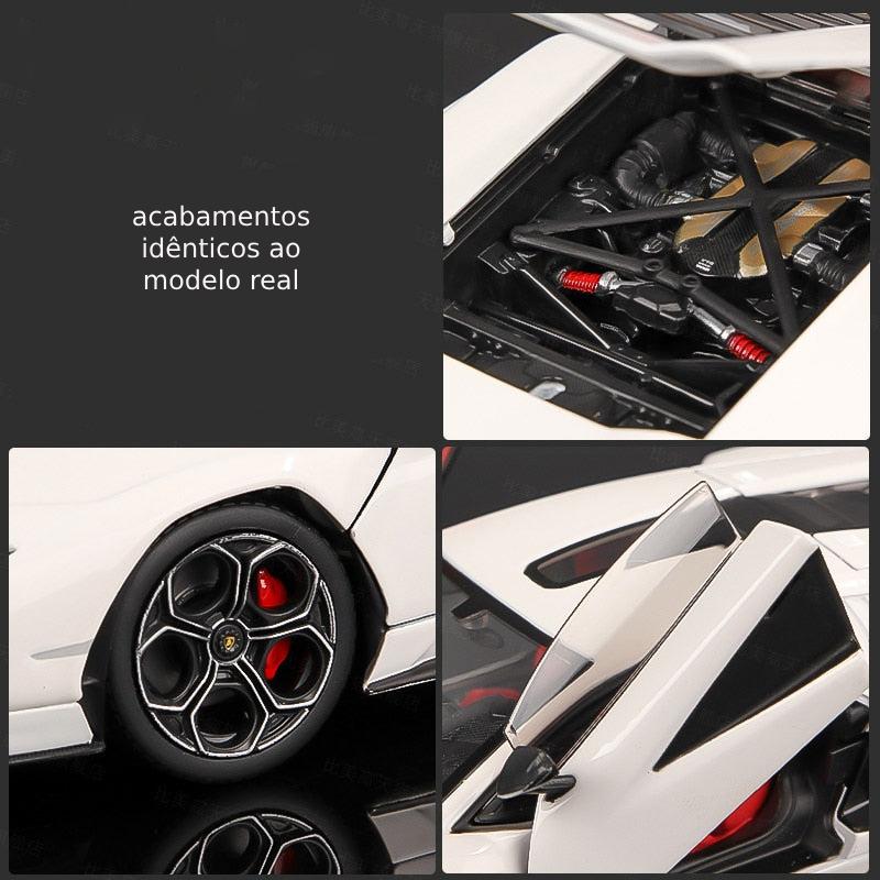 Miniatura Lamborghini Countach Metal 1:24 Bis Ofertas ®