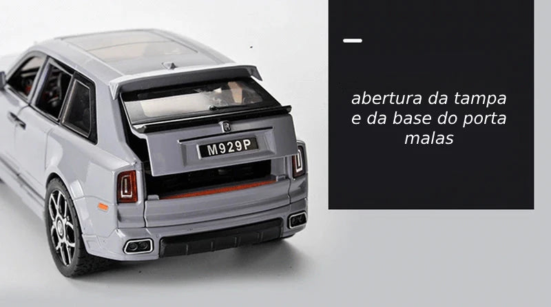 Miniatura Rolls Royce Cullinan SUV Metal 1/20 Bis Ofertas ®