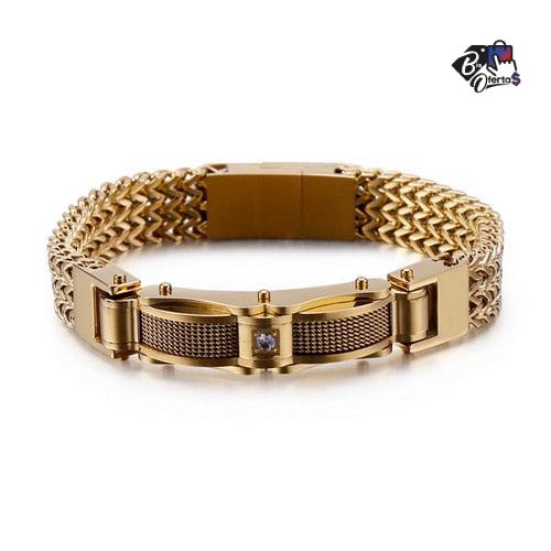 Pulseira Masculina Design Jóia Bis Ofertas ®