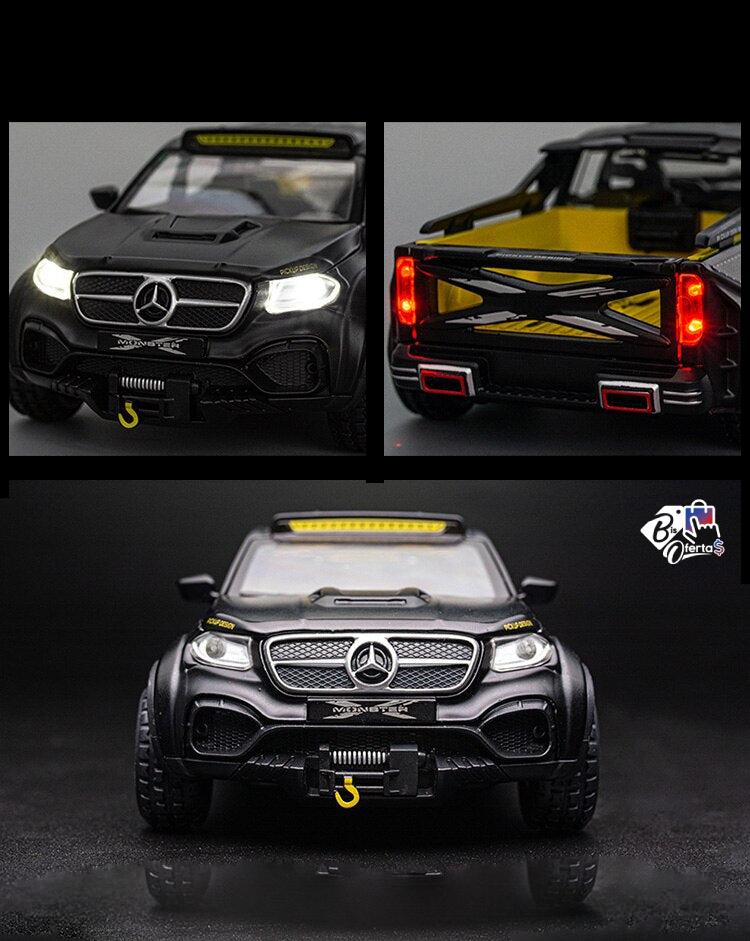 Miniatura Pickup Mercedes X 1:28 Metal Bis Ofertas ®