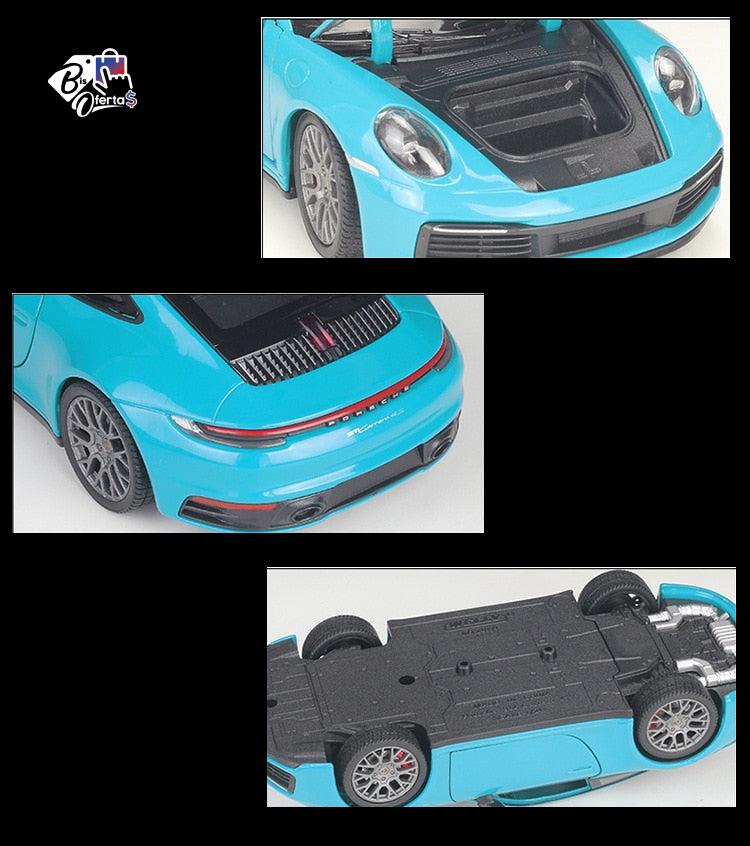 Miniatura Porsche 911 4s 1:24 Metal Bis Ofertas ®