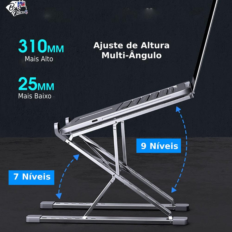 Suporte para Notebook Alumínio Articulado Bis Ofertas ®