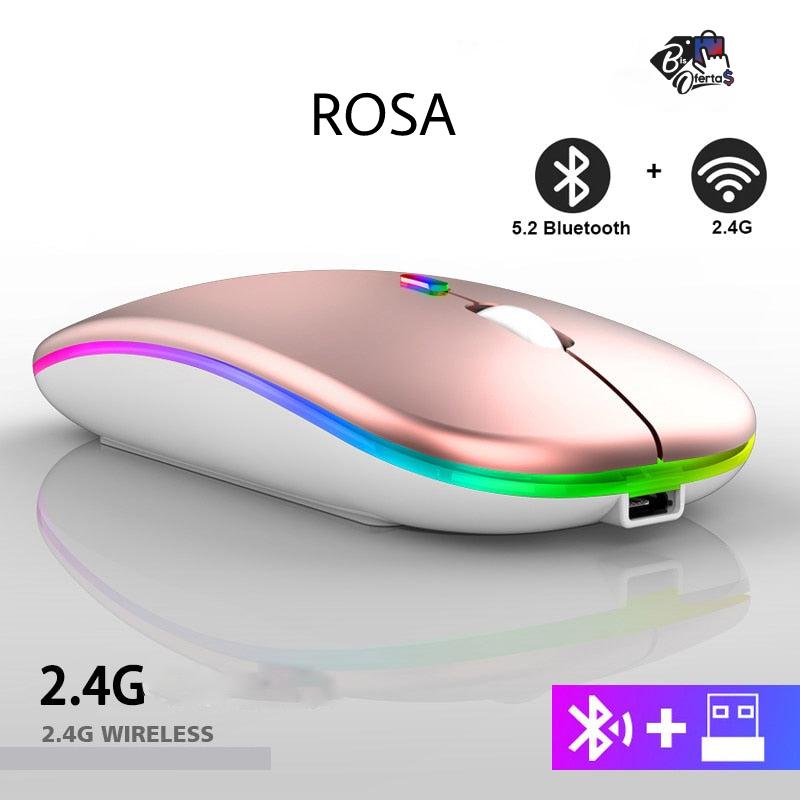 Mouse Gamer Bluetooth 2.4ghz Led Bis Ofertas ®