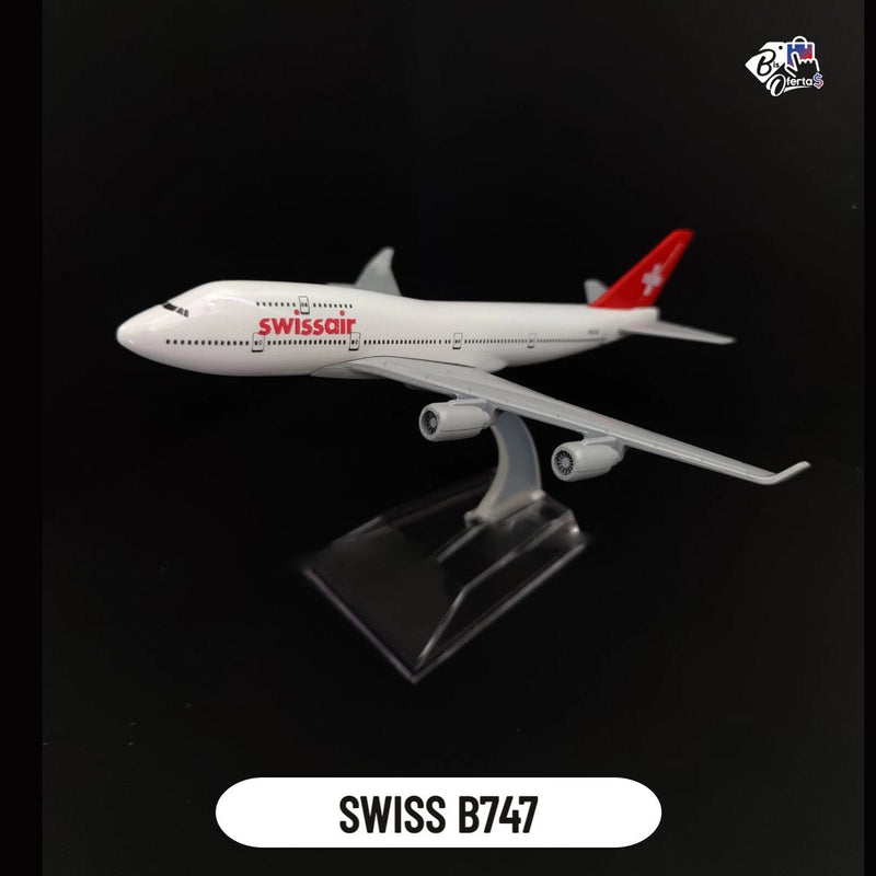 Miniatura Avião Passageiros 1/400  Metal Bis Ofertas ®