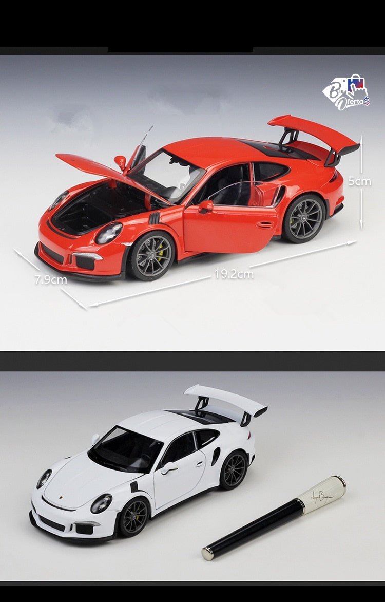 Miniatura Porsche 911 GT3 RS 1:24 Metal Bis Ofertas ®