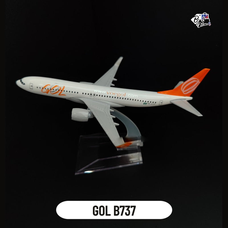 Miniatura Avião Passageiros 1/400  Metal Bis Ofertas ®