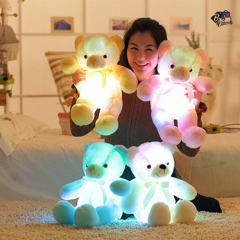 Urso de Pelúcia Iluminado Bis Ofertas ®