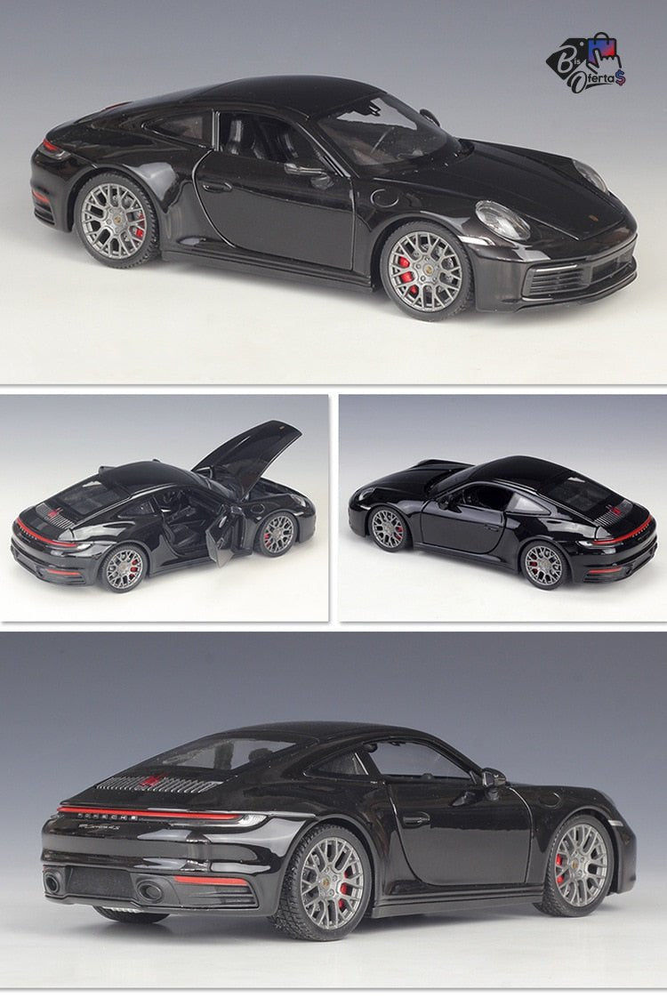 Miniatura Porsche 911 4s 1:24 Metal Bis Ofertas ®